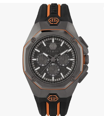 Philipp Plein Octagon Luxury Mens Watch Timepiece.