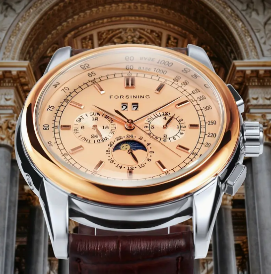 FORSINING MEN'S CLASSIC WATCH- FOR ALL OCCASIONS.