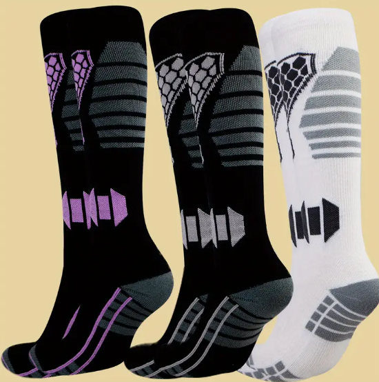 Men's and Women's- Heated Winter Ski Socks-